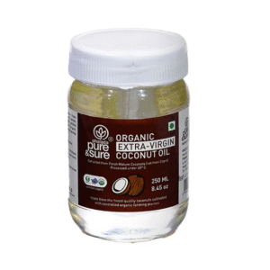 Pure & Sure Organic Extra Virgin Coconut Oil 250ml