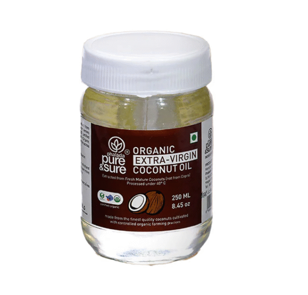 Pure & Sure Organic Extra Virgin Coconut Oil 250ml