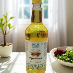 Nature Land Cold Pressed Groundnut Oil