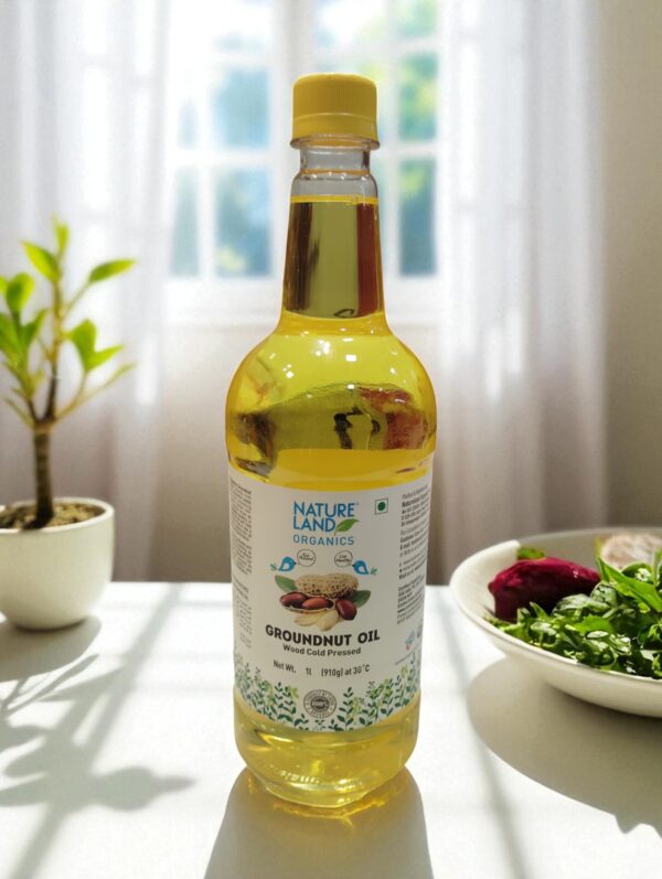 Nature Land Cold Pressed Groundnut Oil