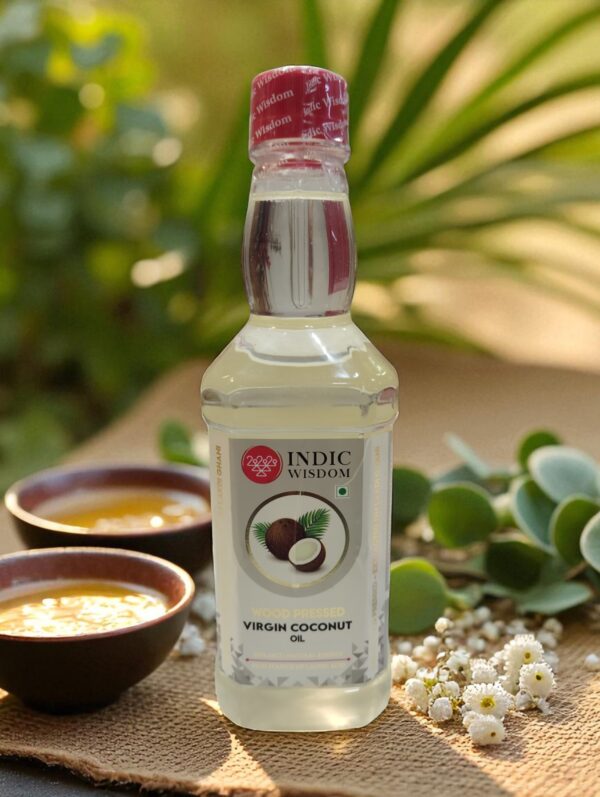 Indic Wisdom Cold Pressed Coconut Oil - Image 5