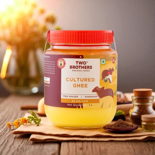 Two Brothers Cultured Gir Cow Ghee