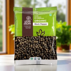 Pure&Sure Black Pepper Whole 100g