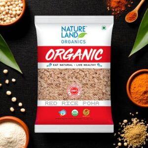 Nature Land Red Rice Poha 500g