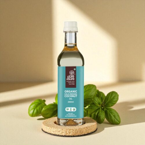 Pure&Sure Organic Cold Pressed Coconut Oil