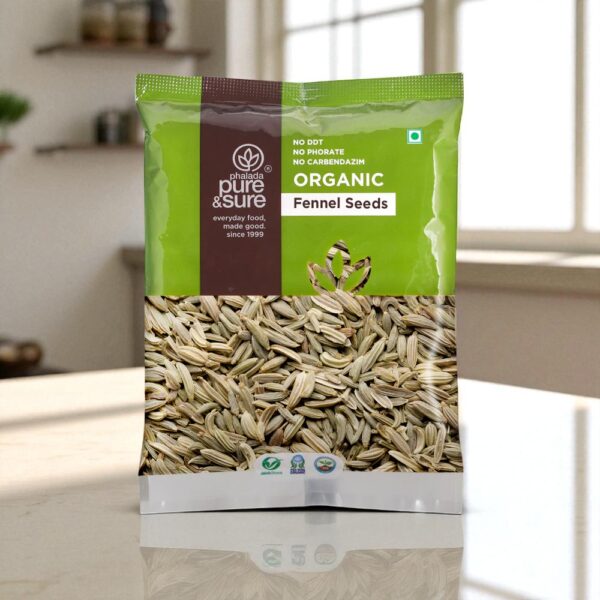 Pure&Sure Fennel Seeds 100g - Image 2