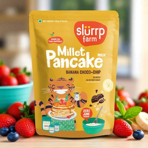 Slurrp Banana choco chip Millet pancake