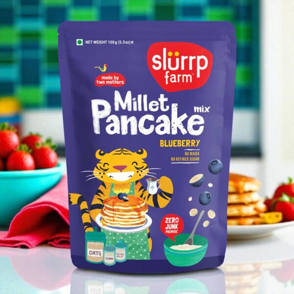 Slurrp Blueberry Millet Pancake 150g - Image 2
