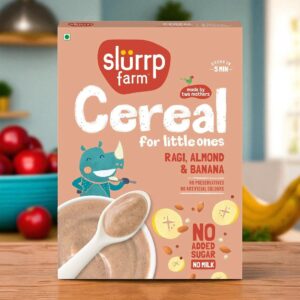 Slurrp Cereal Ragi, Almond and Banana 250g