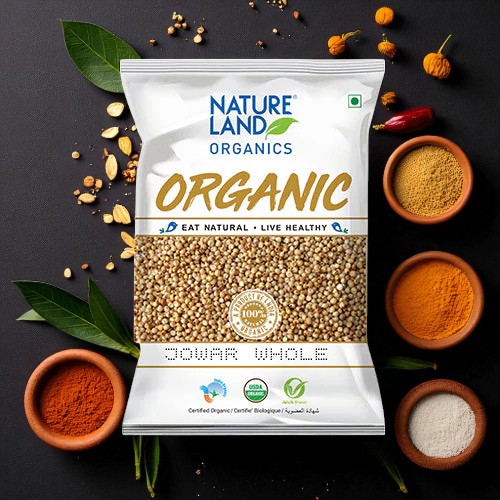 Nature Land Jowar Whole 1kg Nature Land Jowar Whole 1kg - Image 2