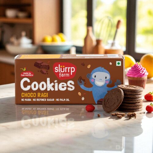 Slurrp Choco Ragi Cookies 80g
