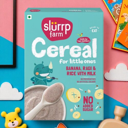 Slurrp Cereal Banana Ragi and Rice with Milk 250g