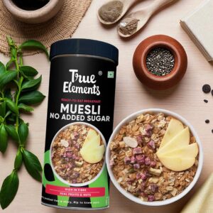 True Elements Muesli – No Added Sugar 400g