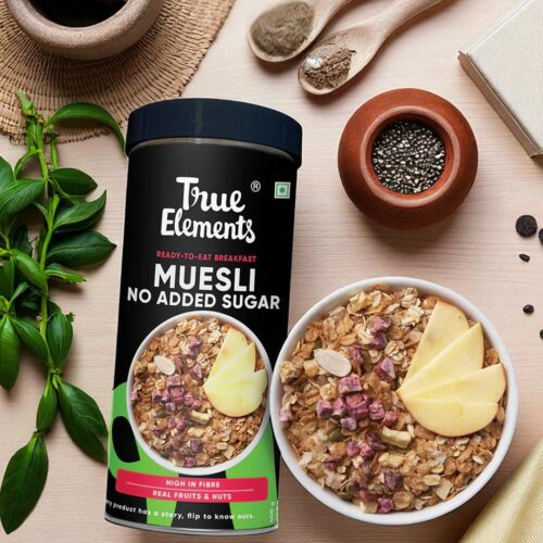 True Elements Muesli ? No Added Sugar 400g