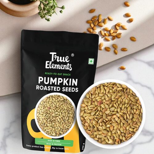True Elements Roasted Pumpkin Seeds 125g