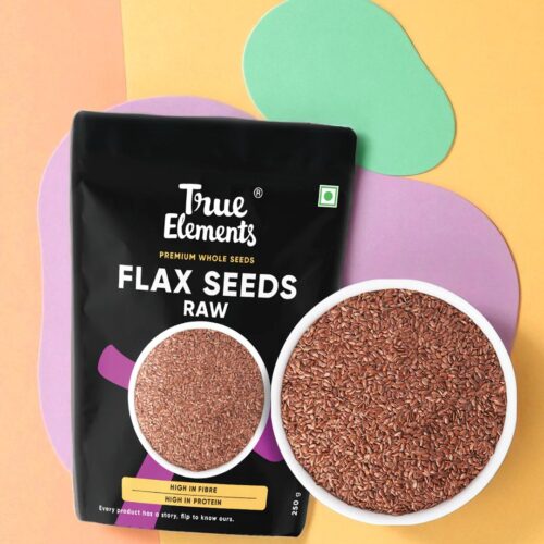 True Elements Raw Flax Seeds 250g