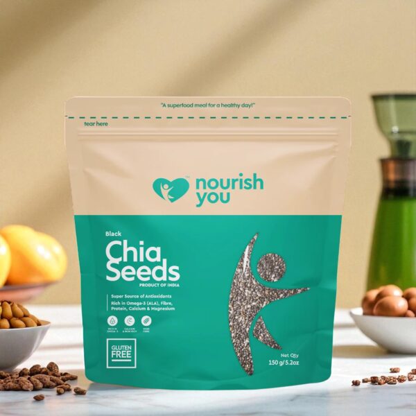 Nourish You Chia Seeds 150g - Image 2