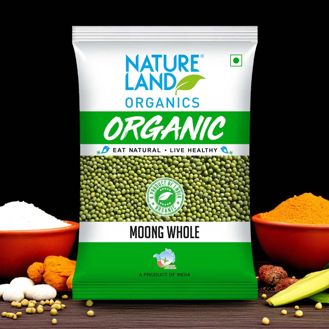Nature Land Moong Whole 500g Nature Land Moong Whole 500g - Image 2