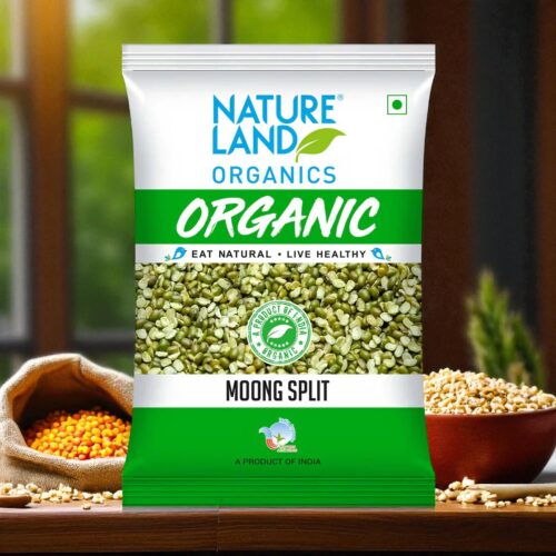 Nature Land Green Moong Split 500g