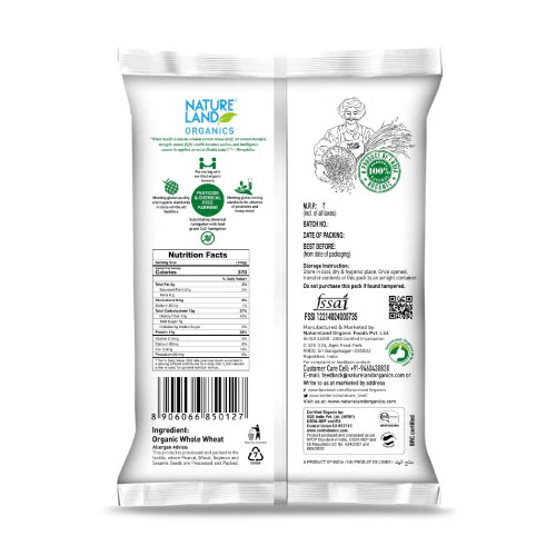 Nature Land Wheat FLour 750g Nature Land Wheat FLour 750g - Image 2