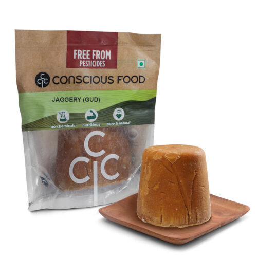 Conscious Food Organic Jaggery/Gud 1kg