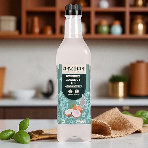 Anveshan Cold Pressed Coconut Oil - Image 2
