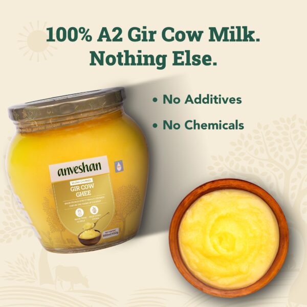 Anveshan A2 Gir Cow Ghee - Image 2