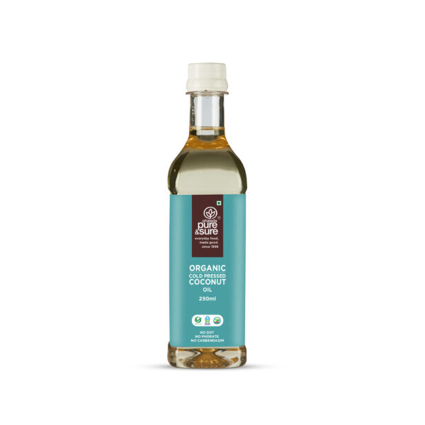 Pure&Sure Organic Cold Pressed Coconut Oil - Image 3