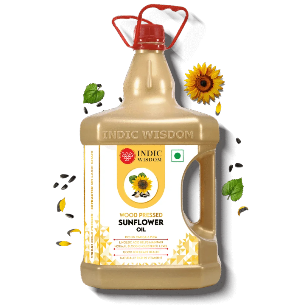 Indic Wisdom Cold Pressed Sunflower Oil Indic Wisdom Cold Pressed Sunflower Oil - Image 4