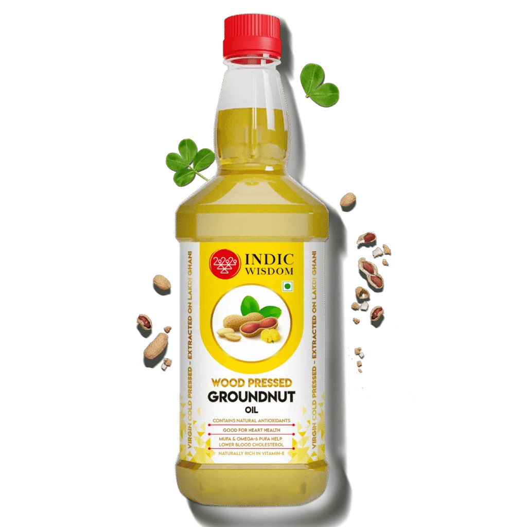 Indic Wisdom Cold Pressed Groundnut Oil Indic Wisdom Cold Pressed Groundnut Oil
