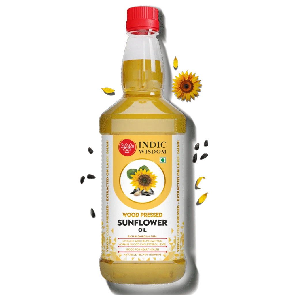 Indic Wisdom Cold Pressed Sunflower Oil Indic Wisdom Cold Pressed Sunflower Oil