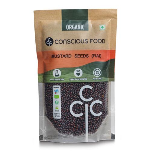 Conscious Food Mustard Seeds 100g