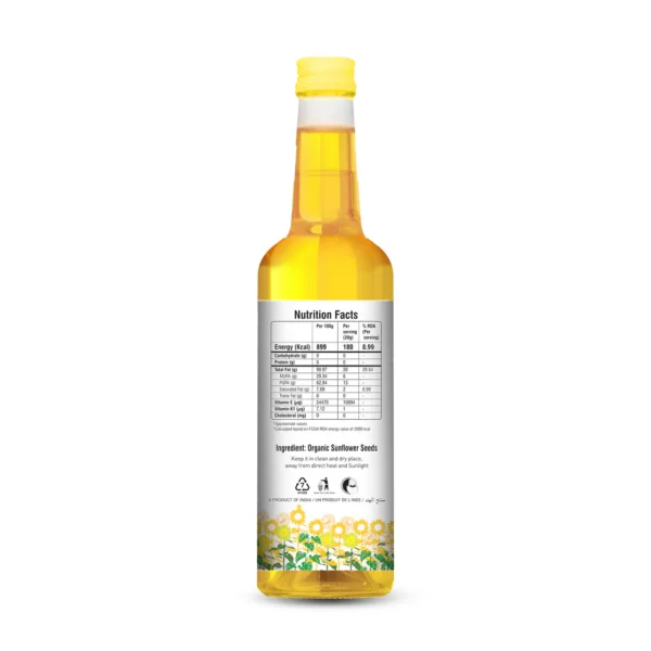 Nature Land Cold Pressed Sunflower Oil - Image 4