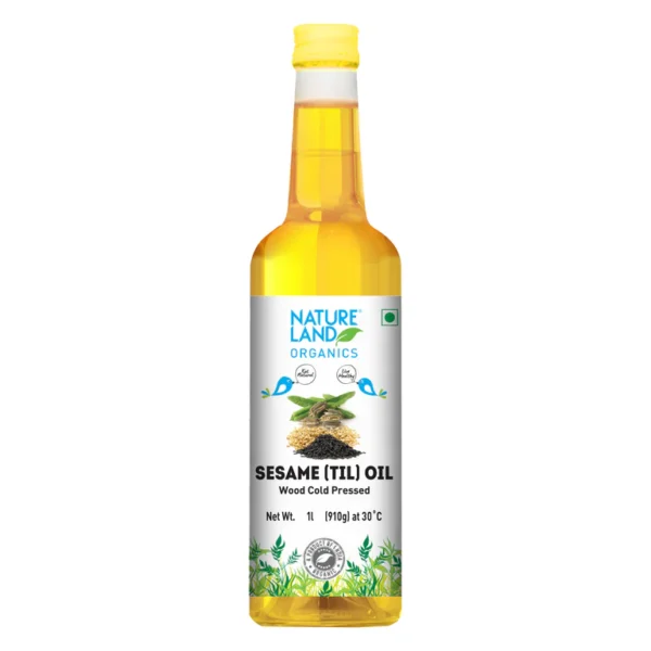 Nature Land Cold Pressed Sesame Oil 1litre - Image 3
