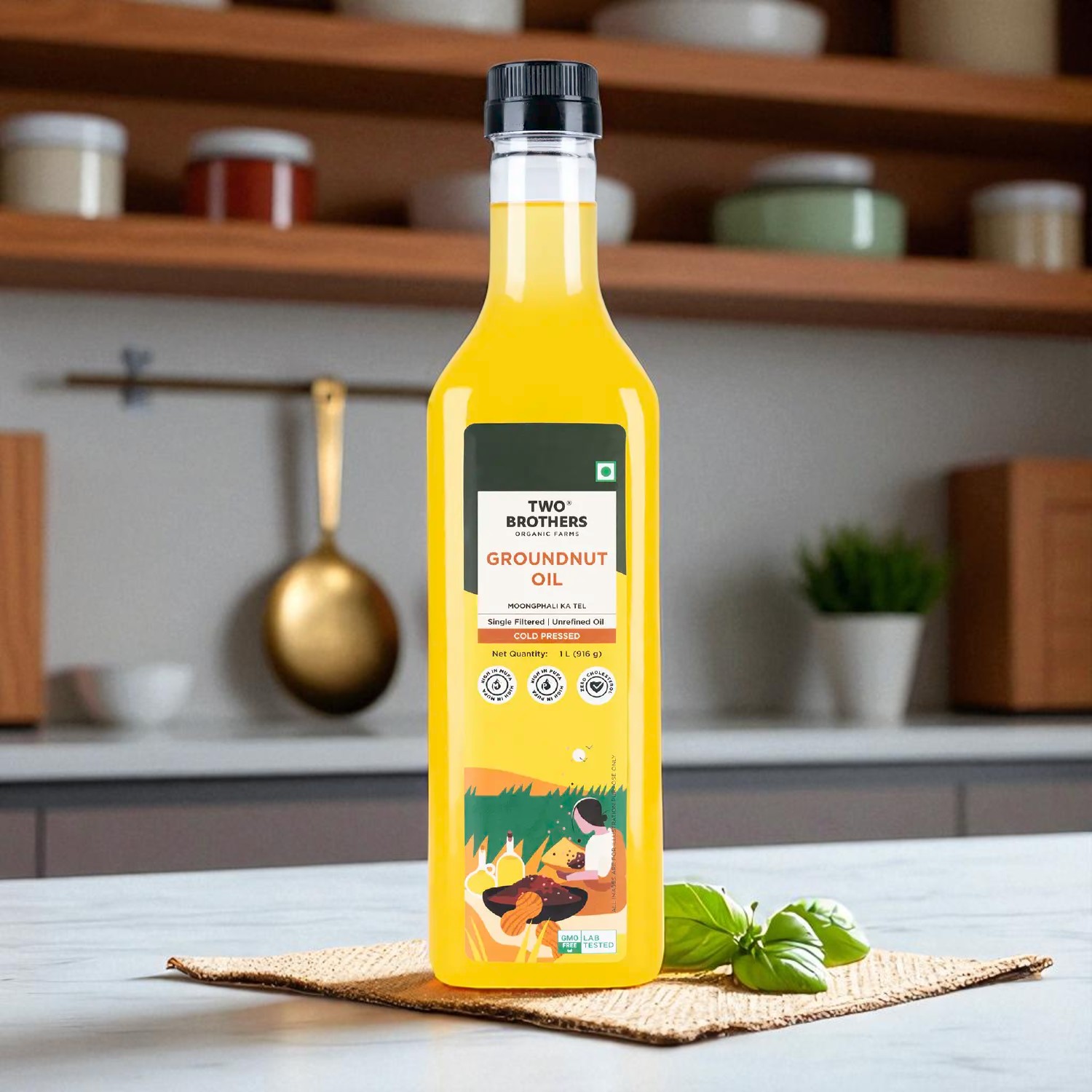 Two Brothers Organic Groundnut Oil Two Brothers Organic Groundnut Oil