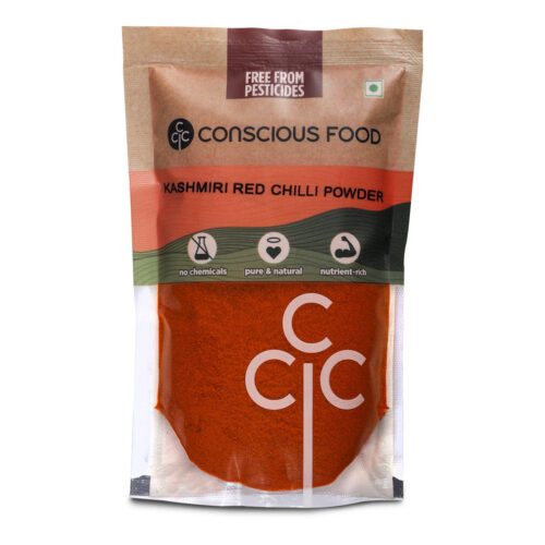 Conscious Food Kashmiri Red Chilli Powder 100g