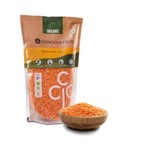 Conscious Food Organic Masoor Dal/ Split Red Lentil 500g