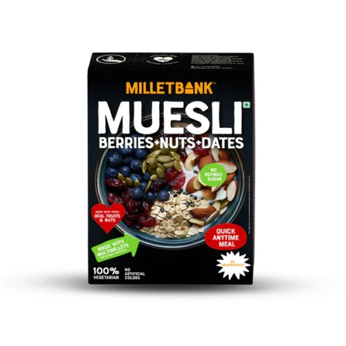 Milletbank Berries Nuts&Dates Muesli 350g