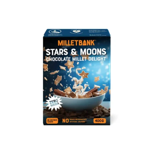 Milletbank Stars Moon Chocolate Millet Delight 400g