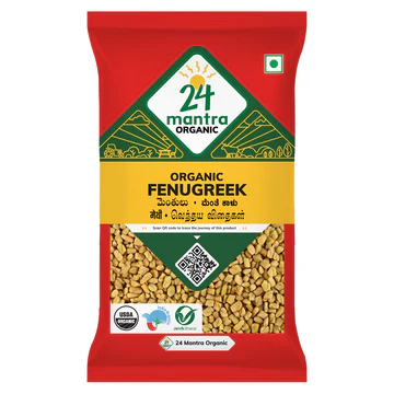 24Mantra Fenugreek/Methi Seeds 100g