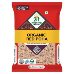 24Mantra Rice Red Poha 500g