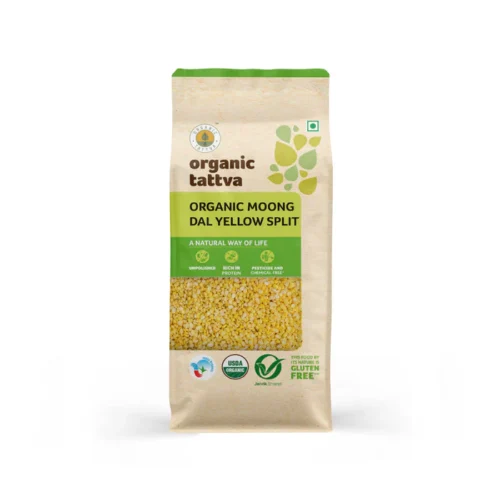 Organic Tattva Moong Dal Yellow Split 500g