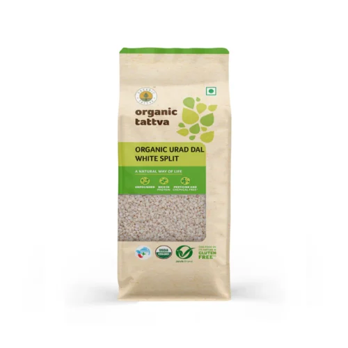Organic Tattva Urad Dal White Split 500g