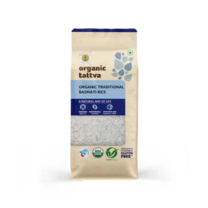 Organic Tattva Traditional Basmati Rice 1kg