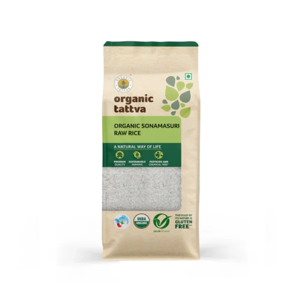 Organic Tattva Sonamasuri Rice 1kg
