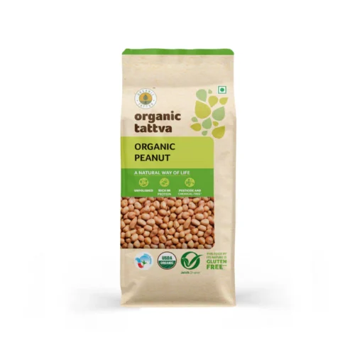 Organic Tattva Raw Peanuts 500g