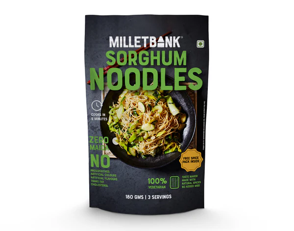 Milletbank Sorghum Hakka Noodles 180g