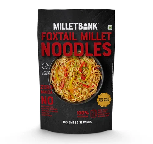 Milletbank Foxtail Millet Hakka Noodles 180g