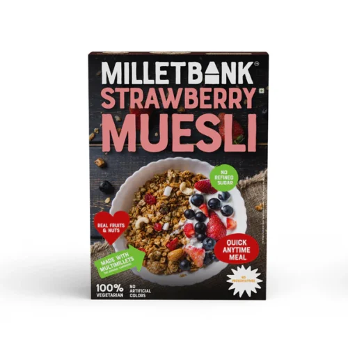 Milletbank Stawberry Muesli 350g