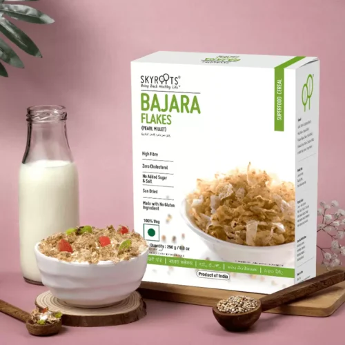 Skyroots Bajra Flakes 250g